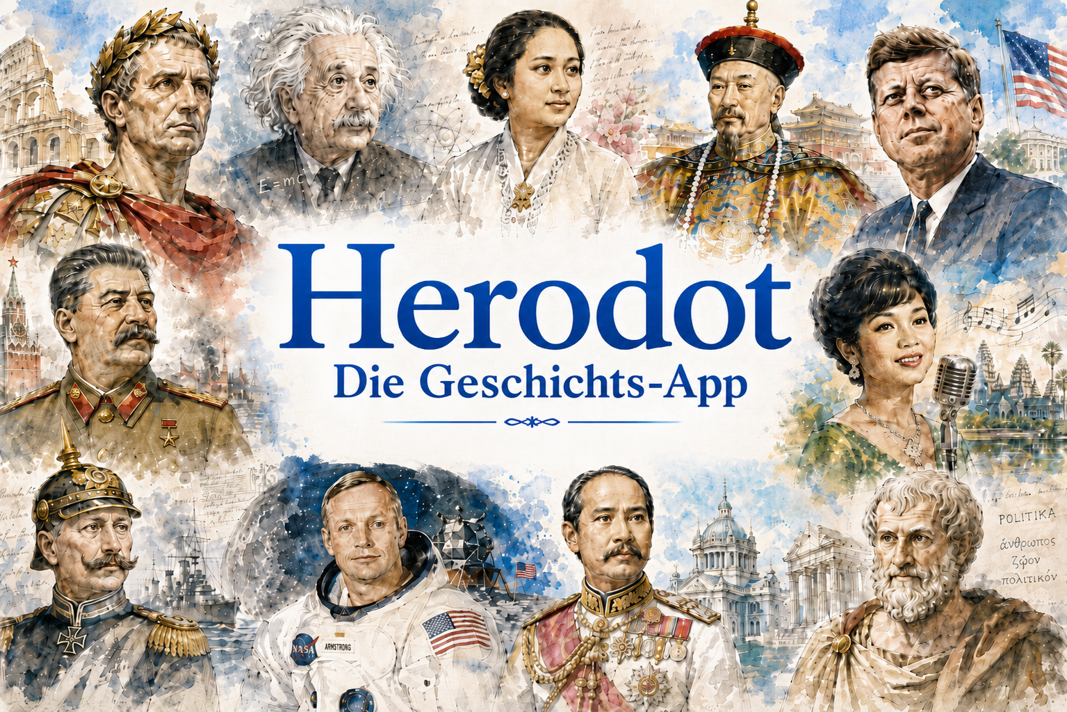 Titelbild der Herodot App